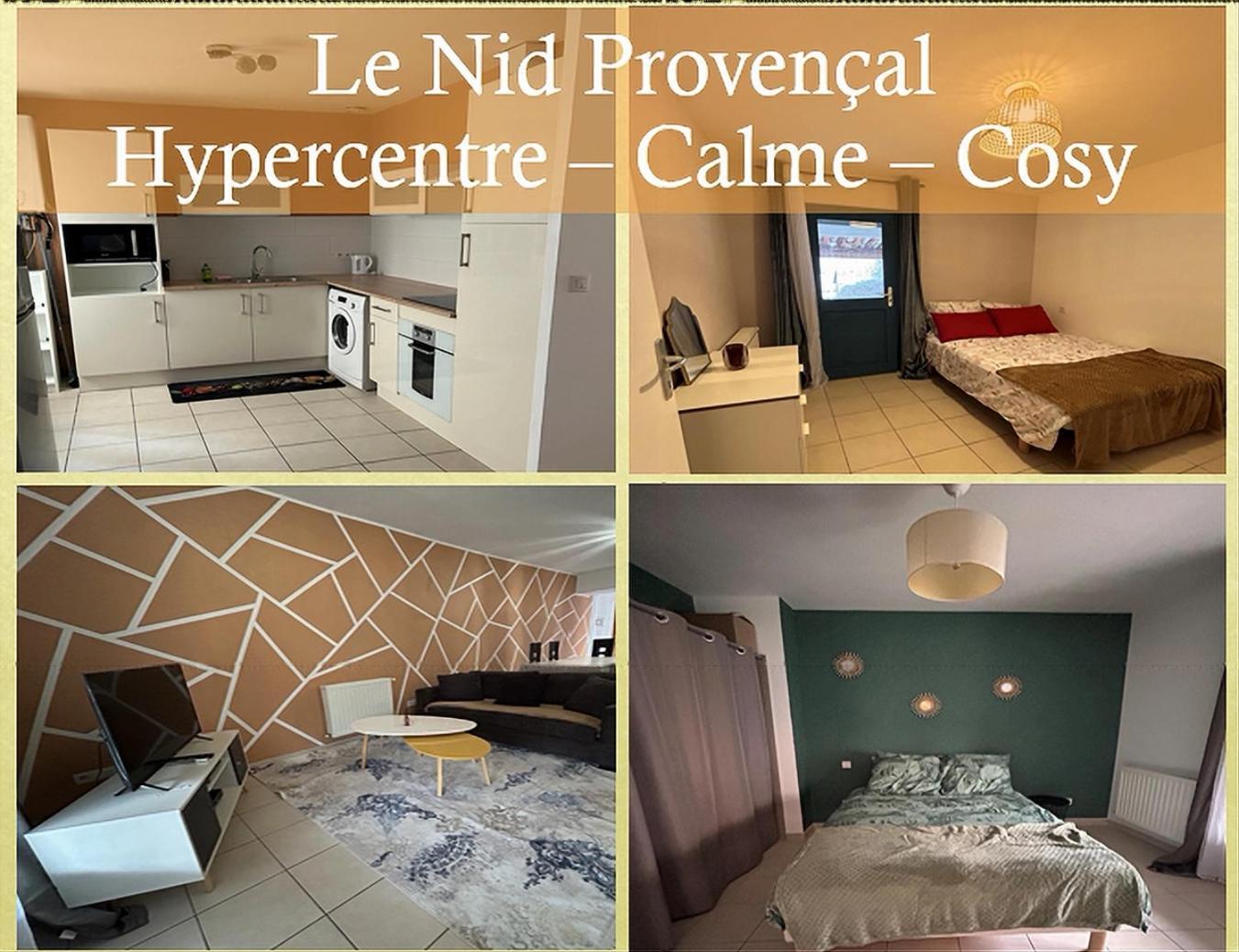 Charmant Appartement 2 Ch Nyons-Centre Ville Kültér fotó